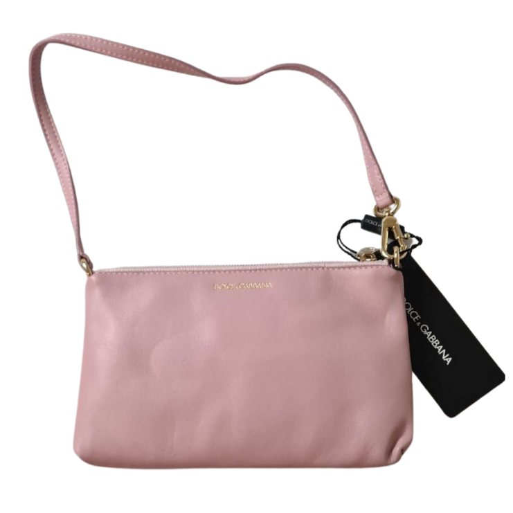 Pink Cutout Shoulder Mini Cross Body Leather Purse - coffeewithmee2