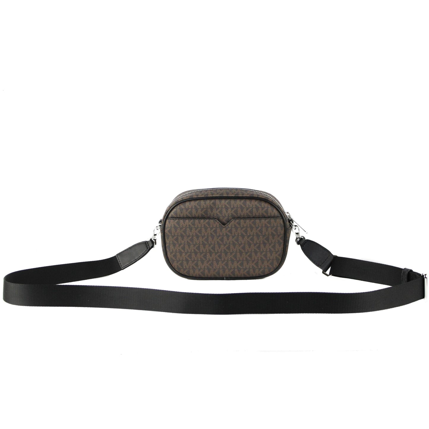 Jet Set Travel Small Signature PVC Striped Oval Crossbody Bag Clutch Handbag - coffeewithmee2