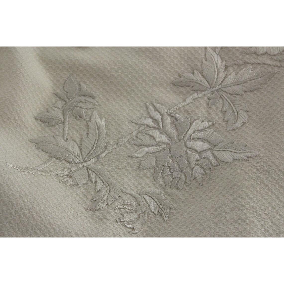 White Cotton Floral Embroidery Skirt - coffeewithmee2