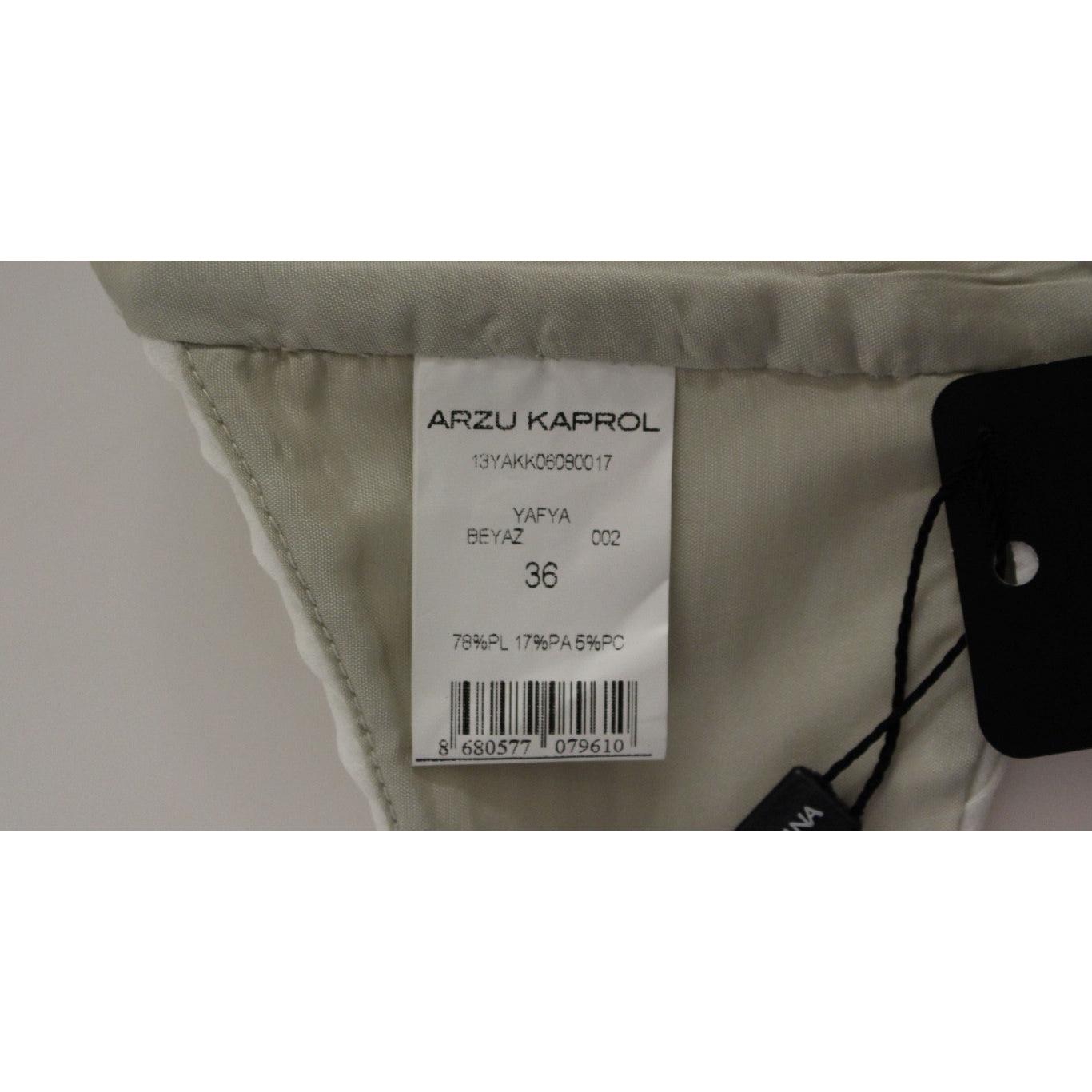 White Lashes Open Back Vest Jacket - coffeewithmee2