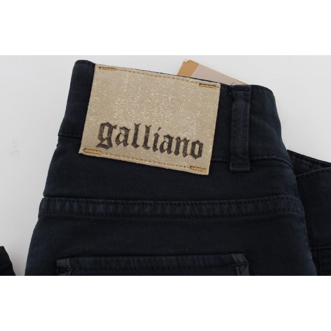 Blue Slim Fit Cotton Stretch Denim Jeans - coffeewithmee2