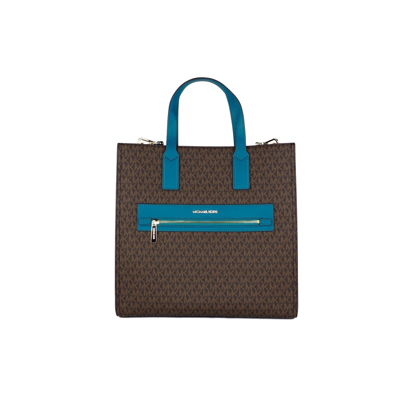 Kenly Large North South Tote Handbag (Lagoon) - coffeewithmee2