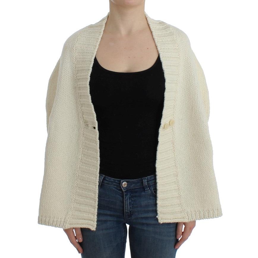 White knitted cardigan - coffeewithmee2