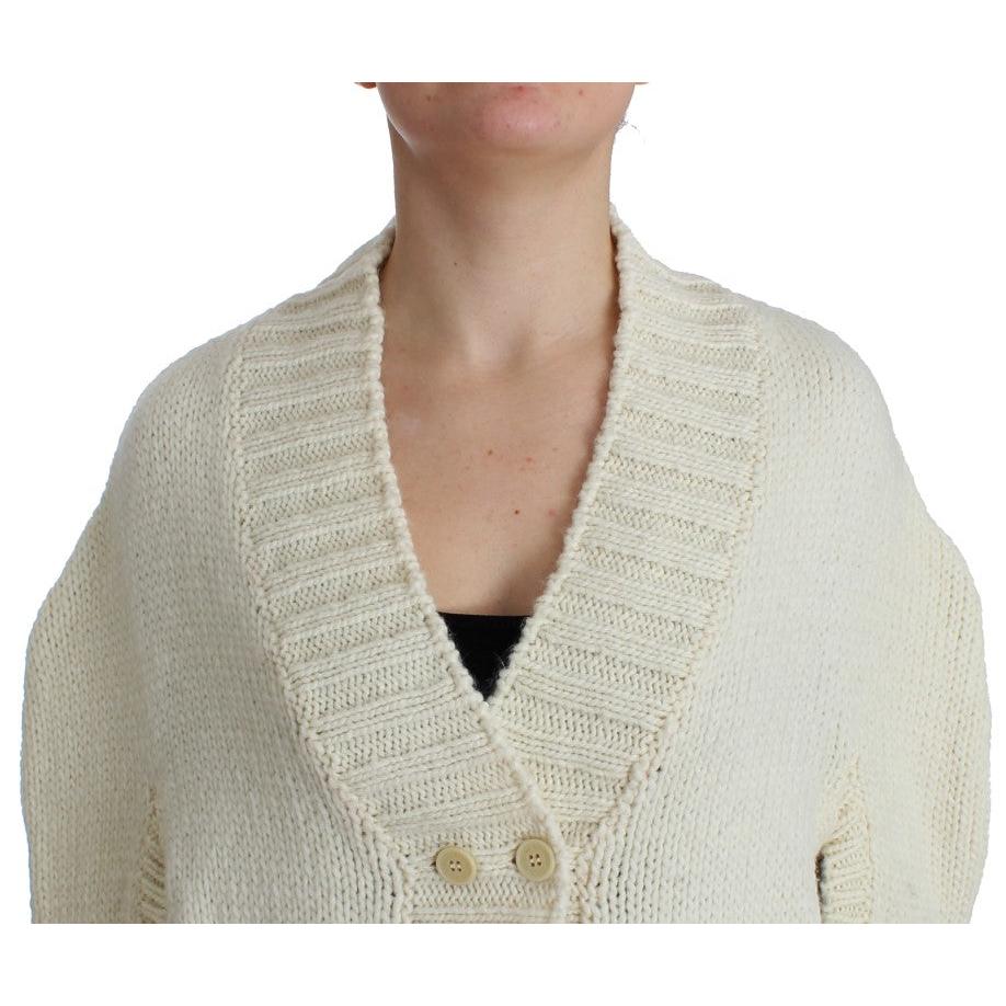 White knitted cardigan - coffeewithmee2