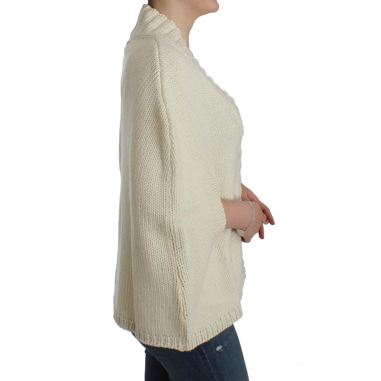 White knitted cardigan - coffeewithmee2