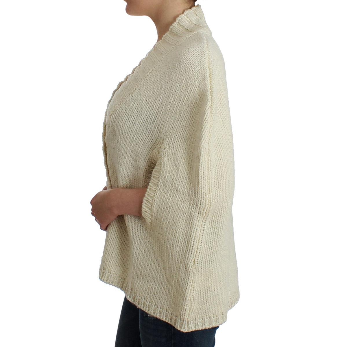 White knitted cardigan - coffeewithmee2