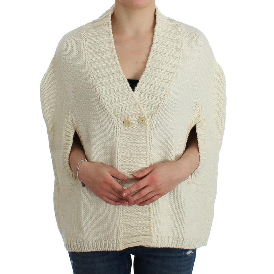 White knitted cardigan - coffeewithmee2