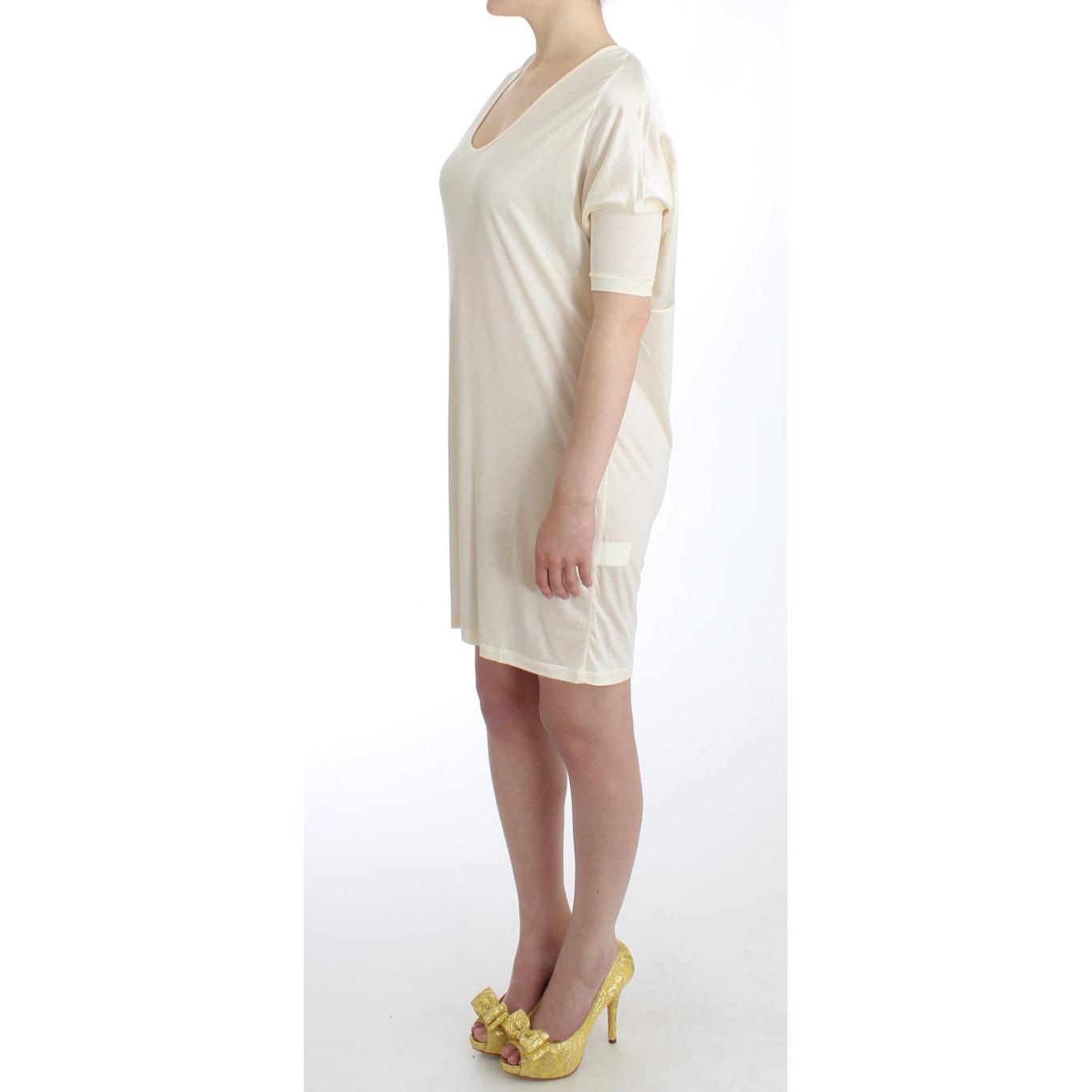 White modal tube dress - coffeewithmee2