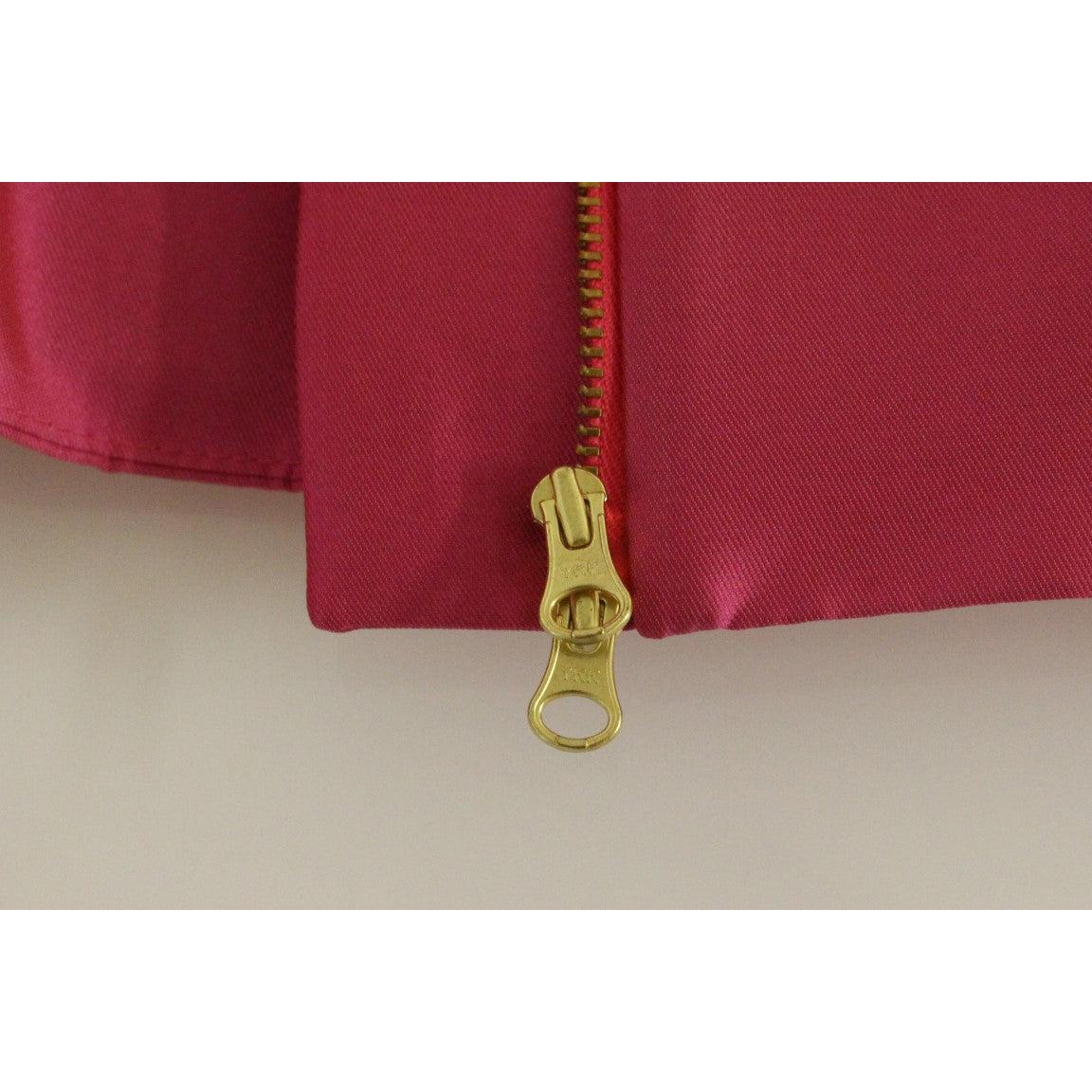 Pink silk blend jacket - coffeewithmee2