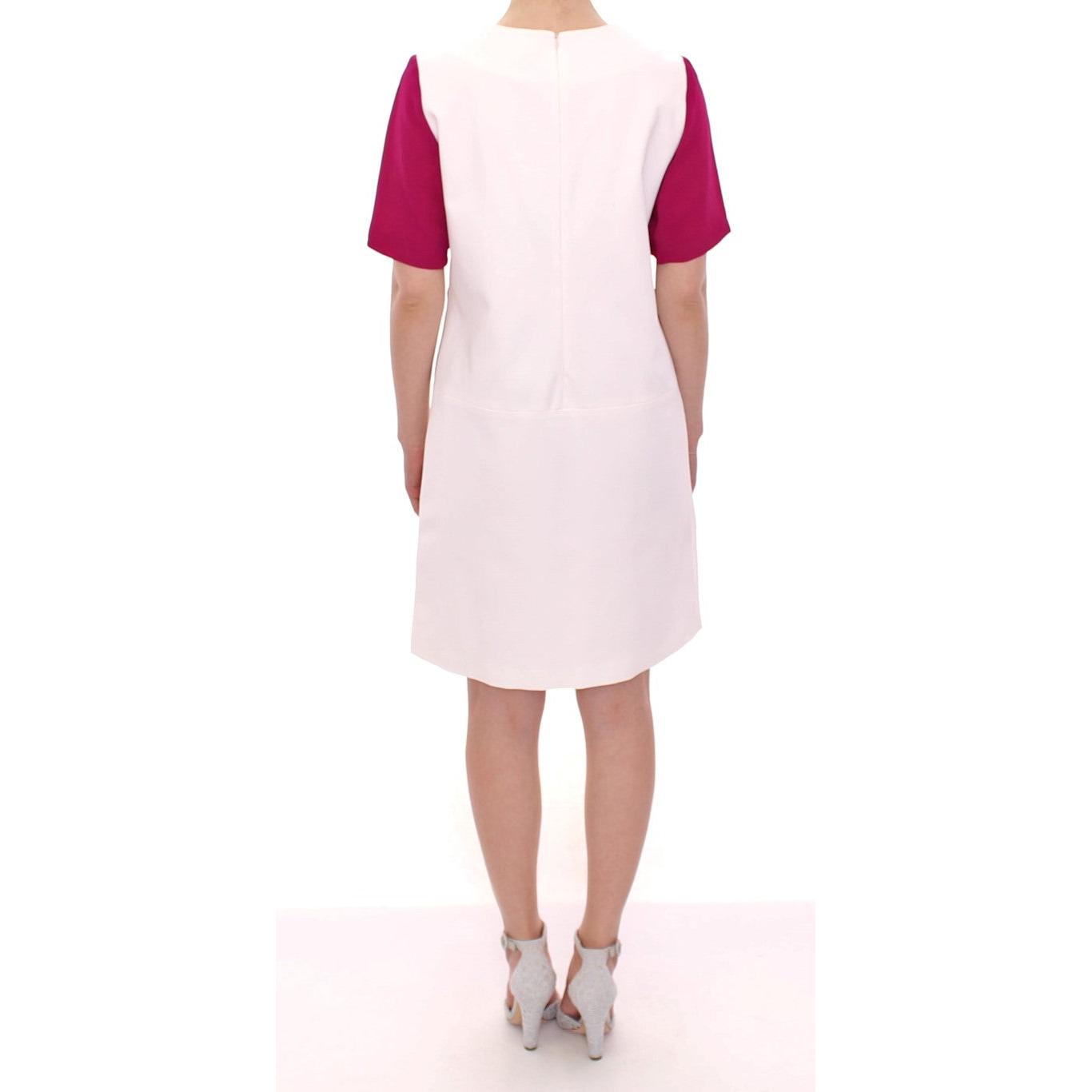 White Robot shift dress - coffeewithmee2