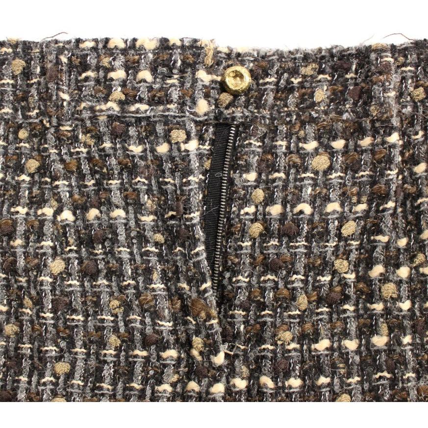 Multicolor Wool Shorts Pants - coffeewithmee2