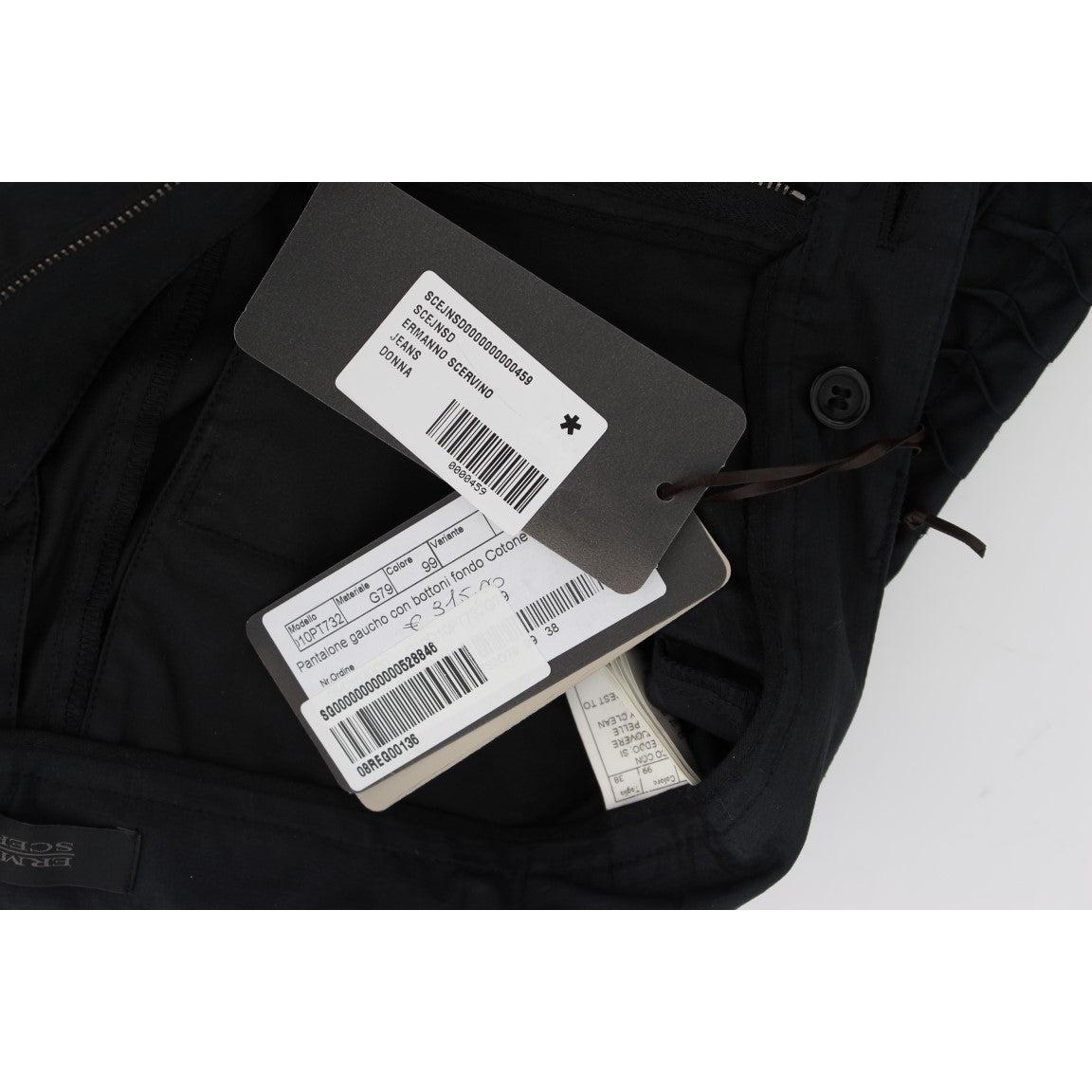 Blue Cotton 3/4 Length Pants - coffeewithmee2