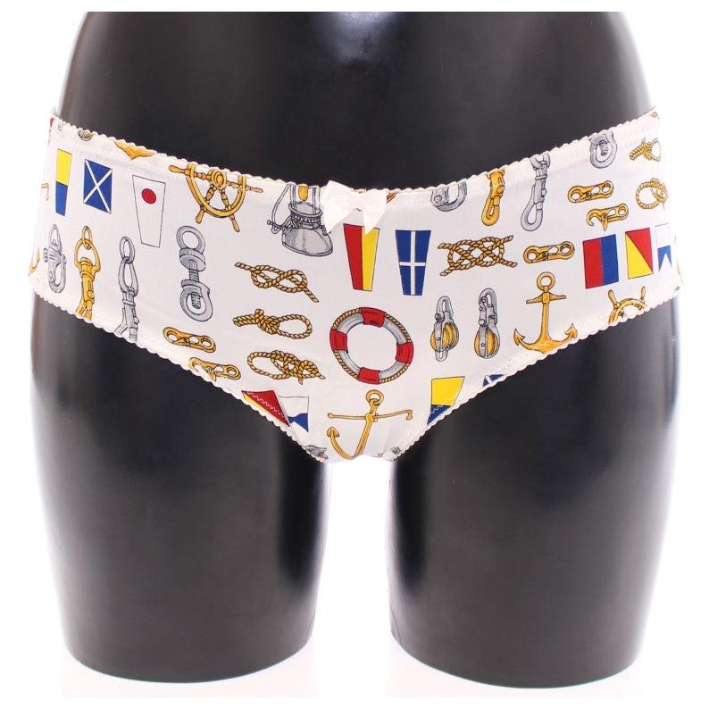 White Sailor Bra Panty Stretch Underwear - coffeewithmee2