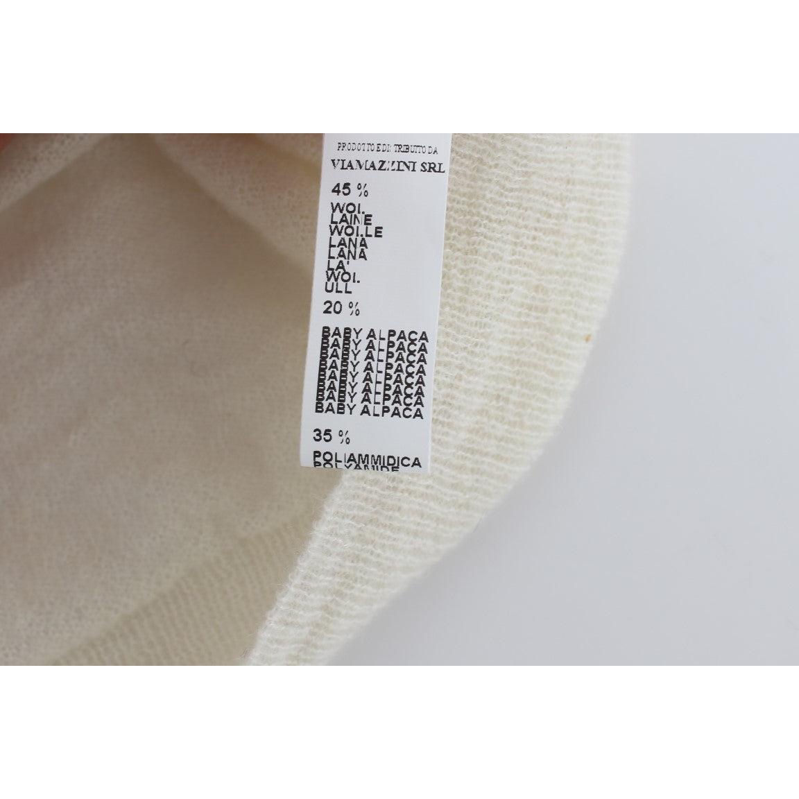 White Wool Blend Sweater Cardigan - coffeewithmee2