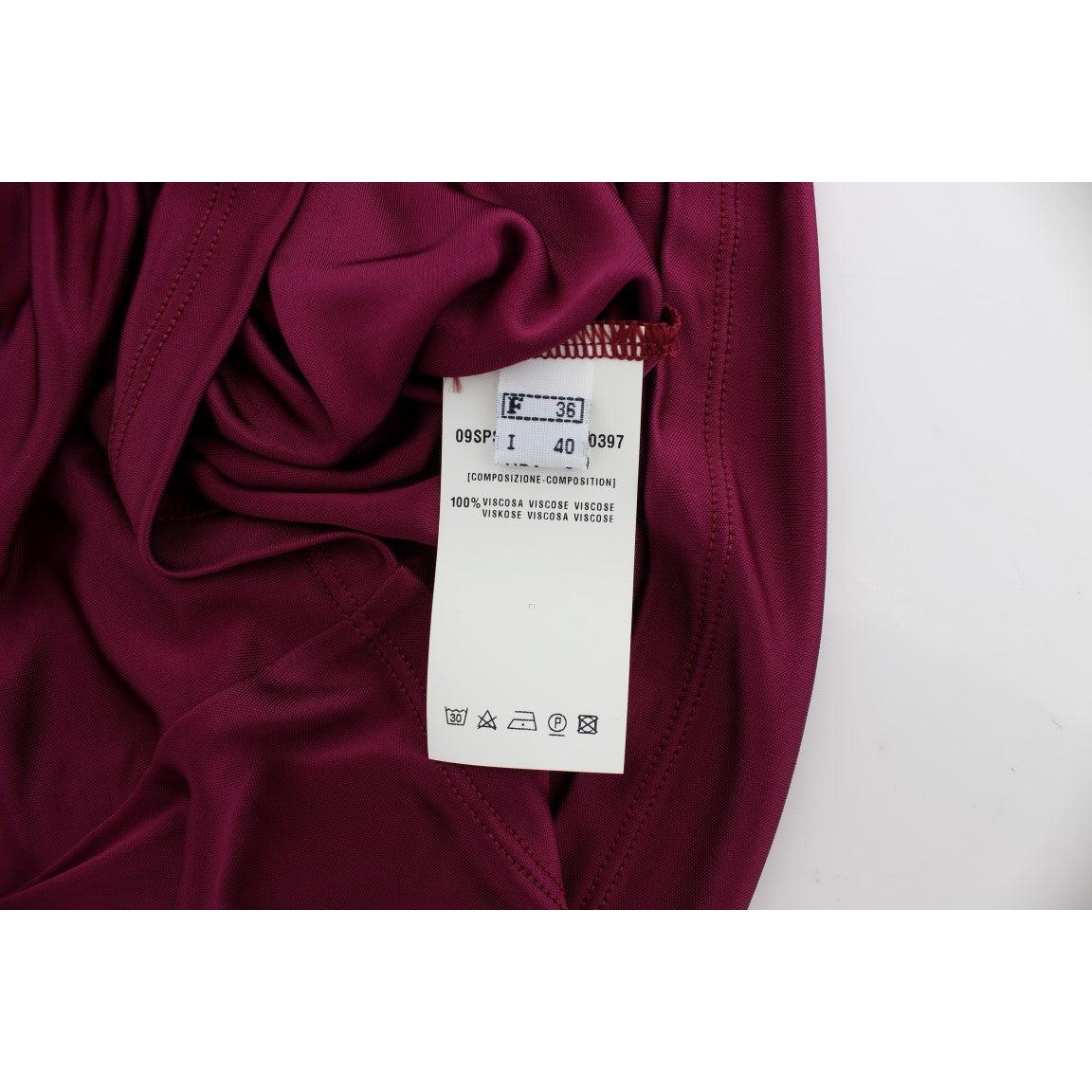 Purple Sleeveless Top Blouse - coffeewithmee2