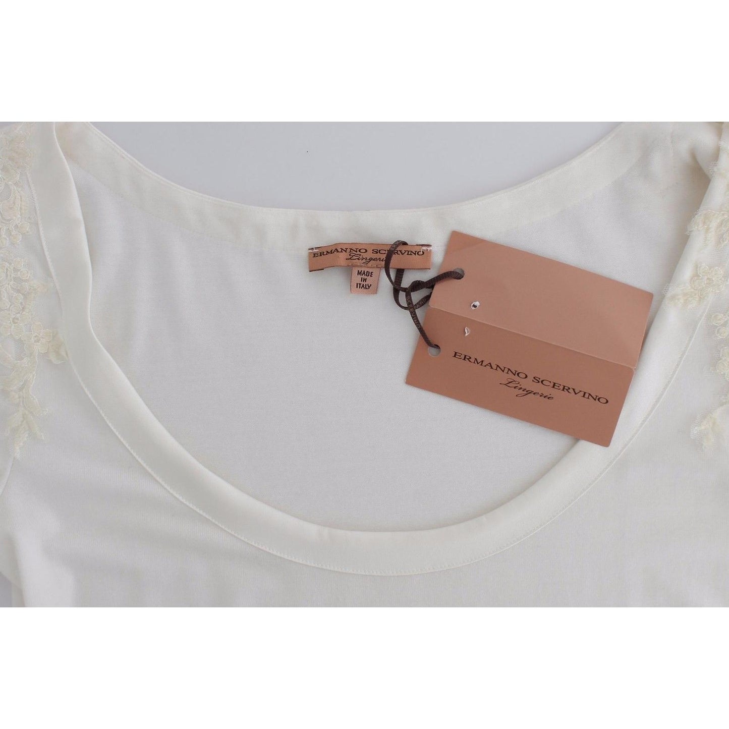 Lingerie White Top Blouse Jumper Lace Rayon - coffeewithmee2