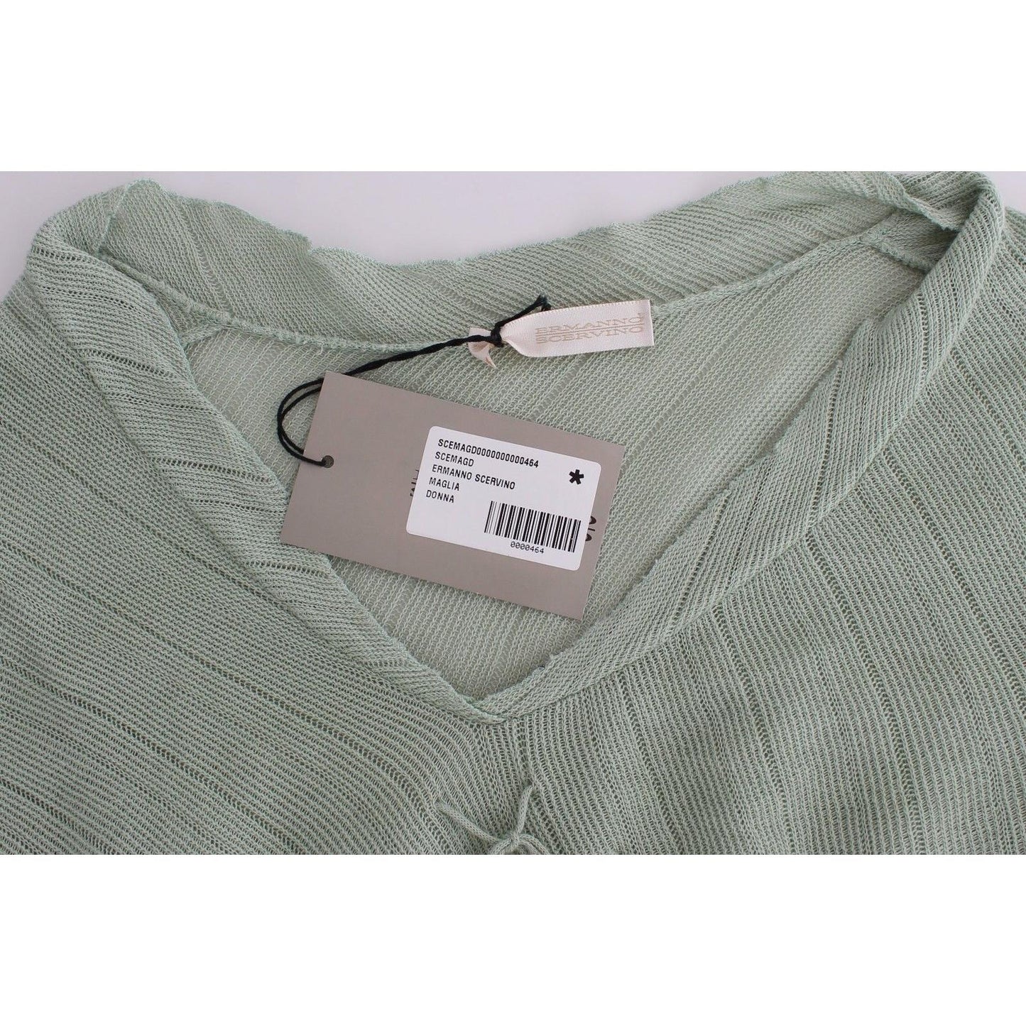 Green Lightweight Knit Sweater Top Blouse - coffeewithmee2
