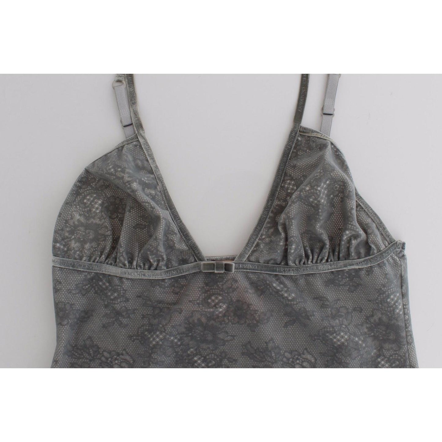 Lingerie Gray Bustier Top Camisole Cami Lace - coffeewithmee2