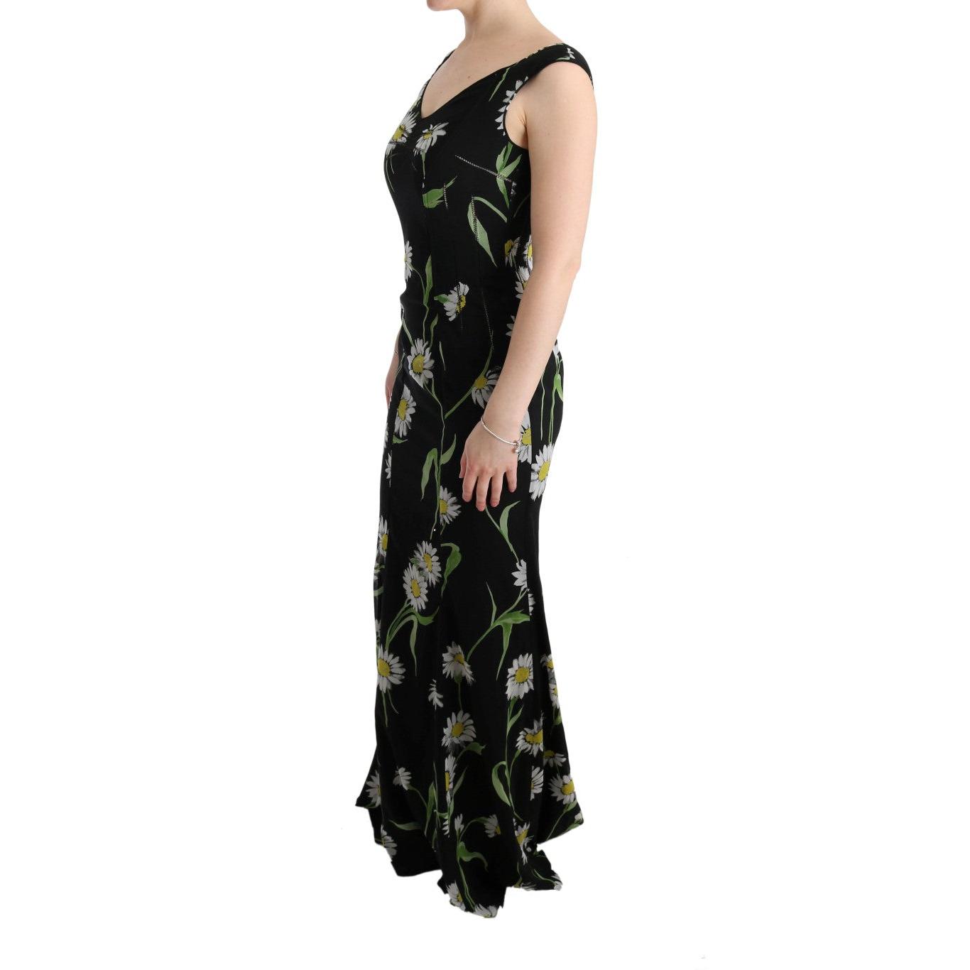 Sunflower Silk Stretch Sheath Dress - coffeewithmee2