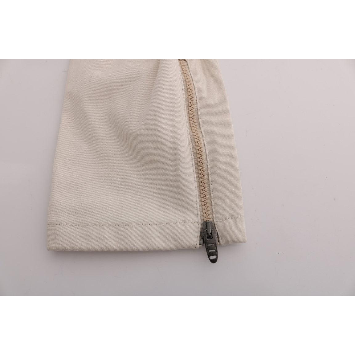 White Slim Fit Casual Jeans - coffeewithmee2