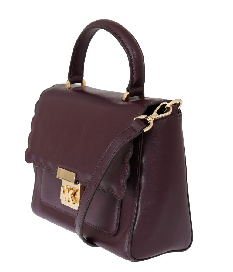 Purple MINDY Satchel Crossbody Bag - coffeewithmee2