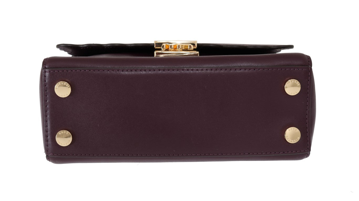 Purple MINDY Satchel Crossbody Bag - coffeewithmee2