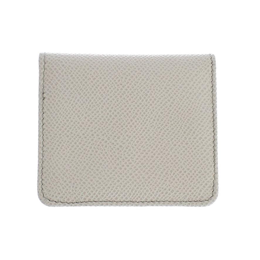 White Dauphine Leather Case Wallet - coffeewithmee2