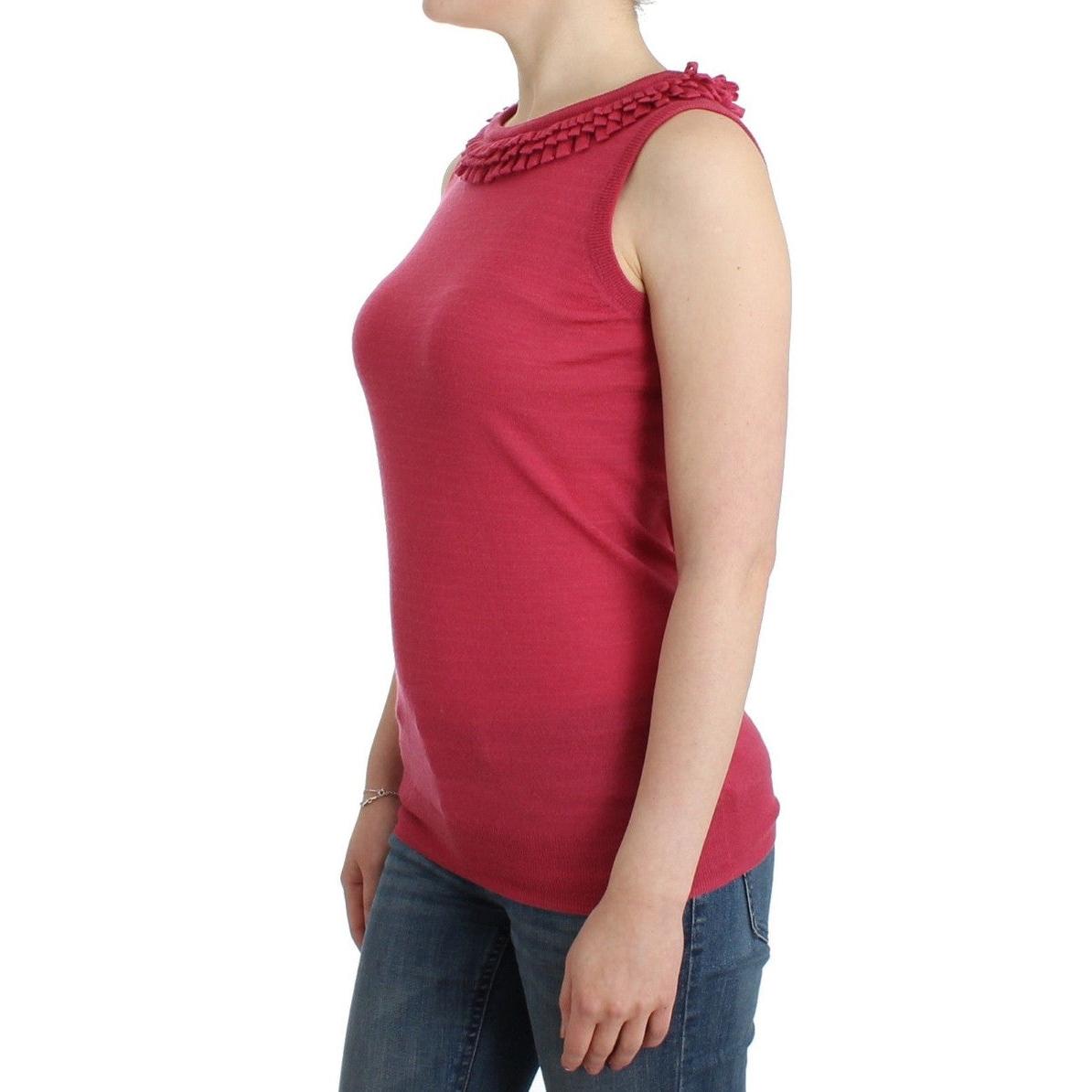 Pink wool knit top - coffeewithmee2