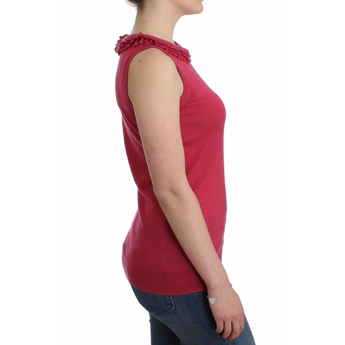 Pink wool knit top - coffeewithmee2