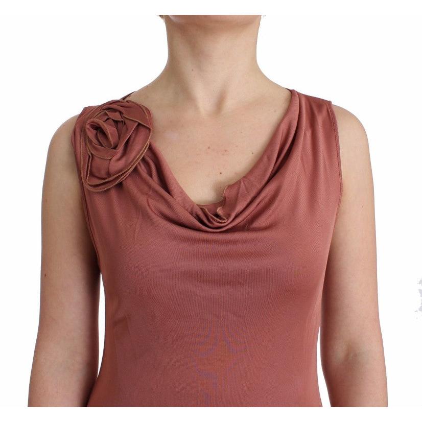Pink top sleeveless blouse - coffeewithmee2