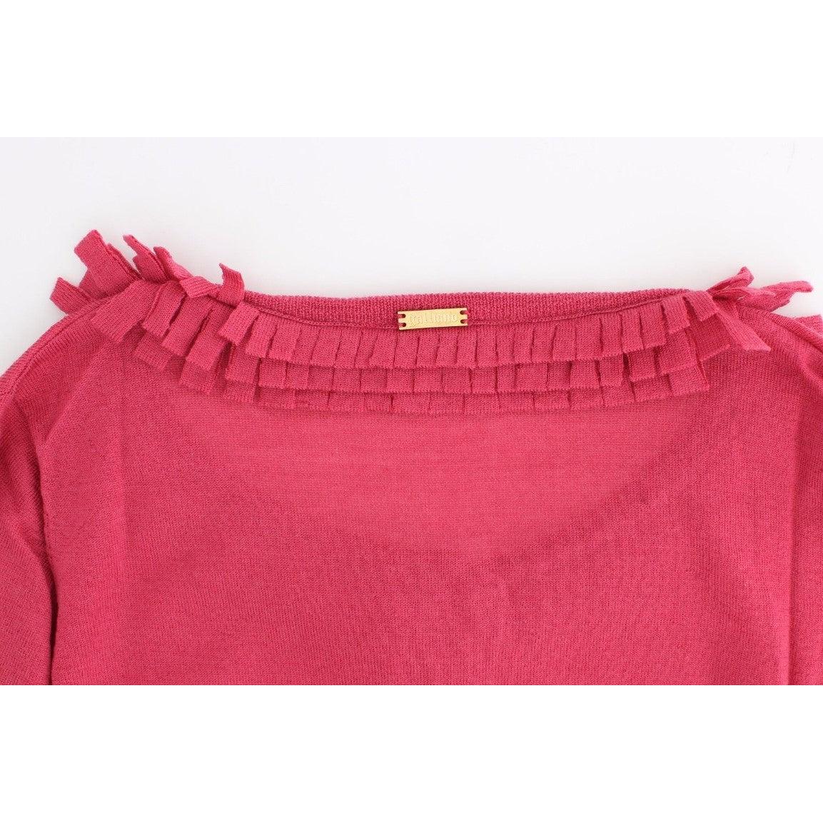 Pink wool cardigan - coffeewithmee2
