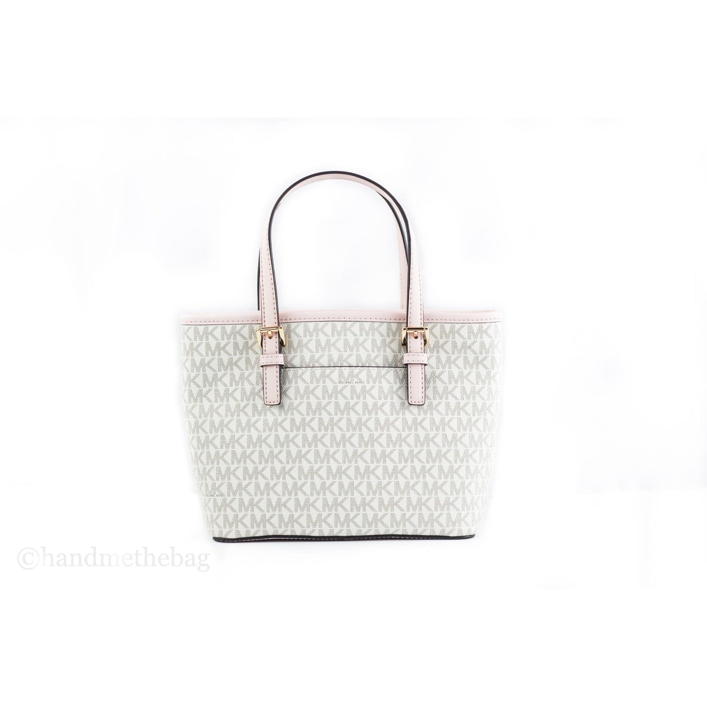 Jet Set Small XS Carryall Convertible Tote Handbag Purse (Powder Blush Multi) - coffeewithmee2