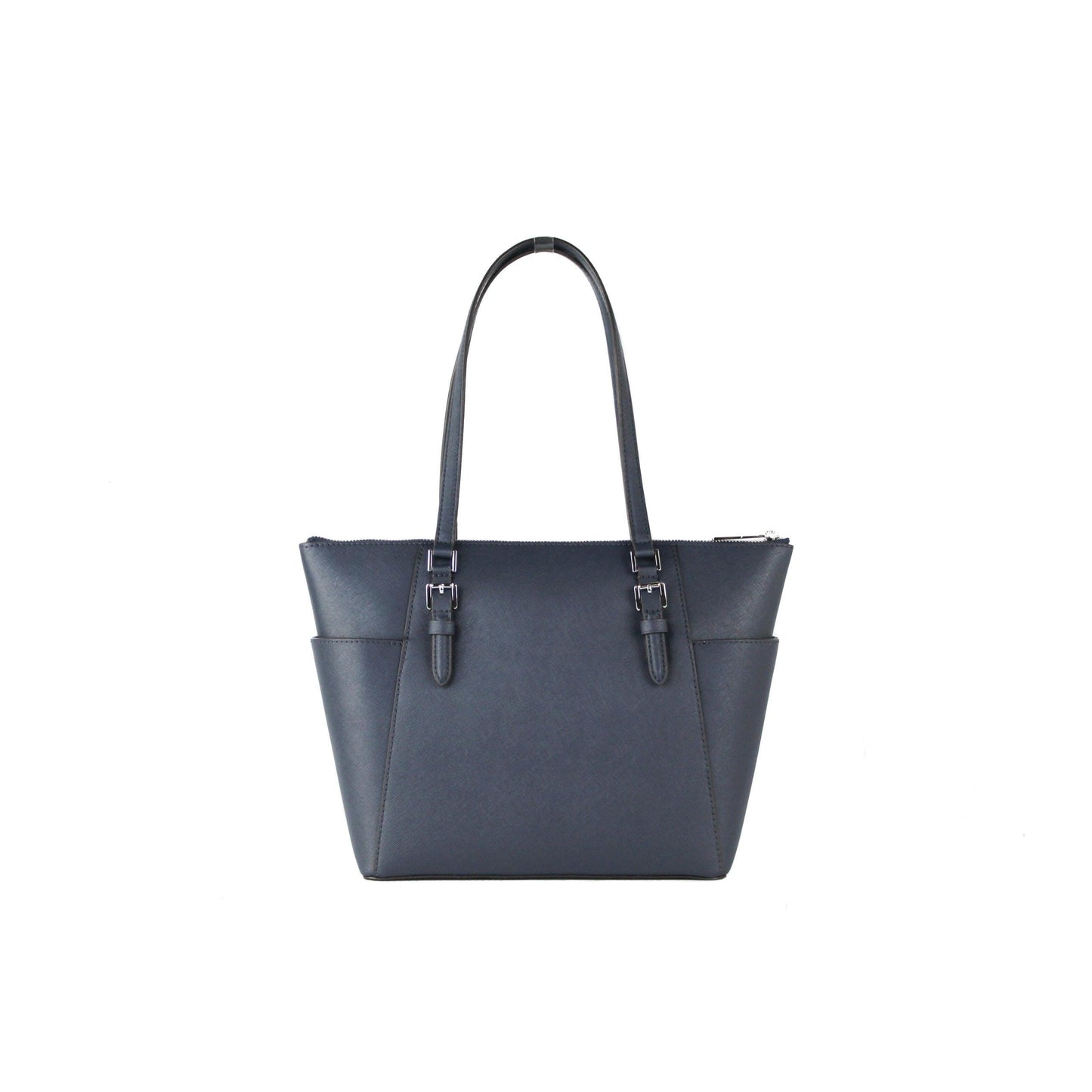 Charlotte Signature Leather Large Top Zip Tote Handbag Bag - coffeewithmee2