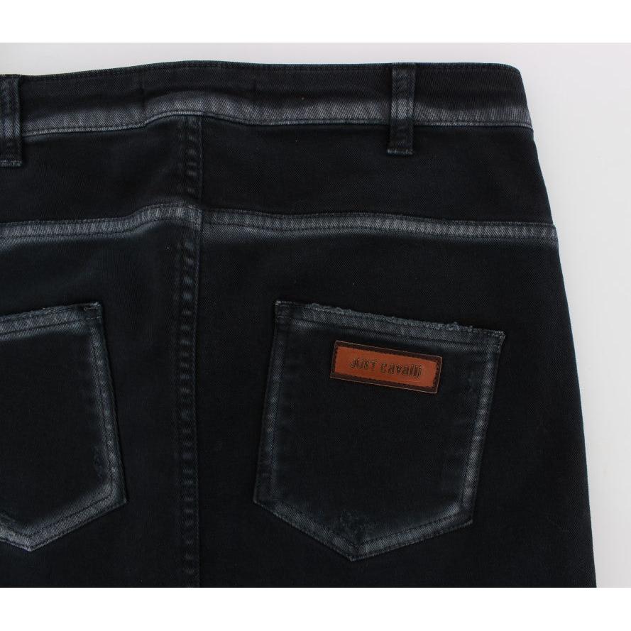 Blue Cotton Stretch Baggy Relax Jeans - coffeewithmee2