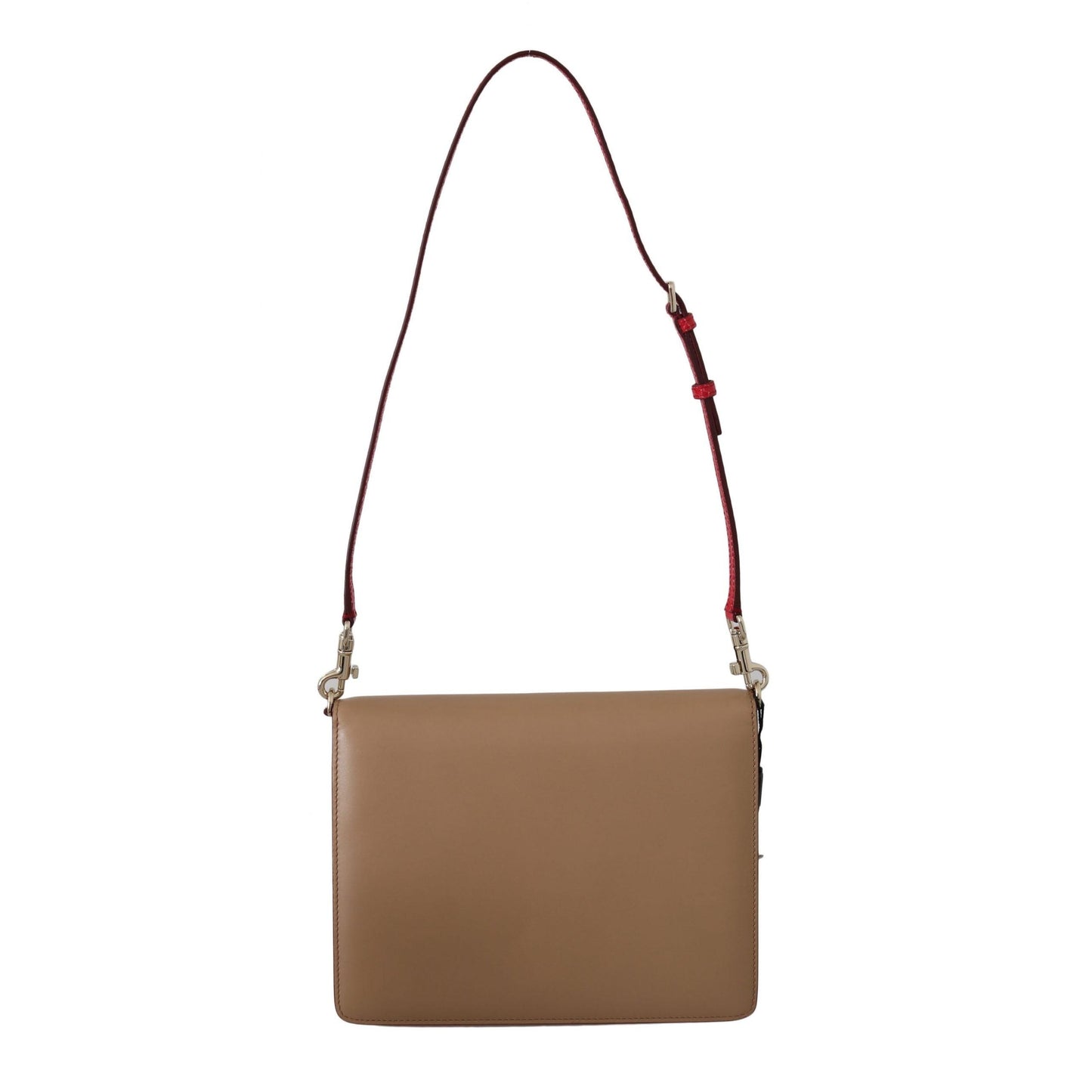 Purple Beige Red Leather Crossbody LUCIA Purse - coffeewithmee2