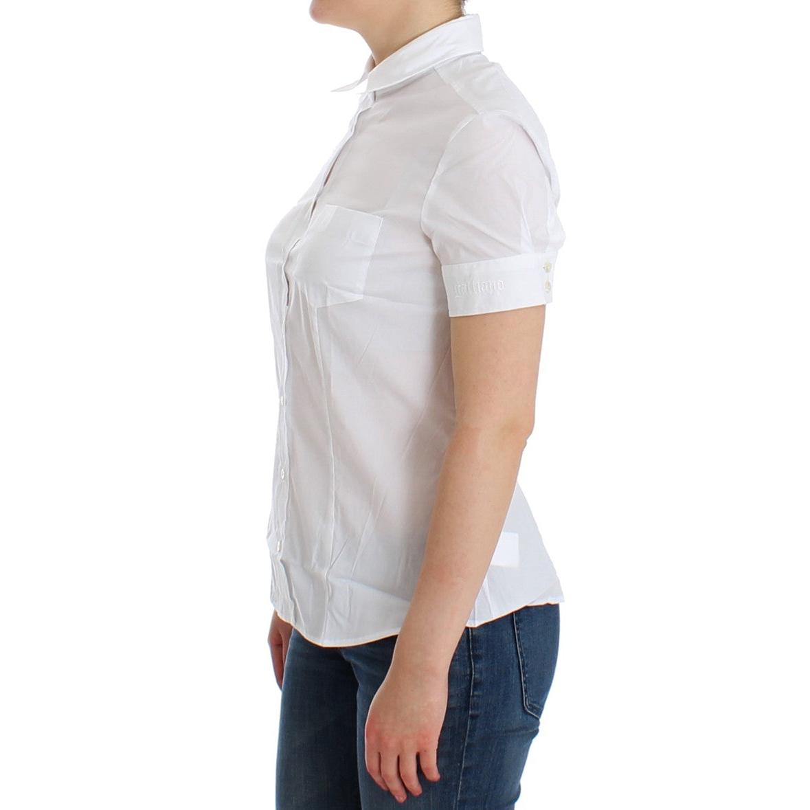 White Cotton Shirt Top - coffeewithmee2