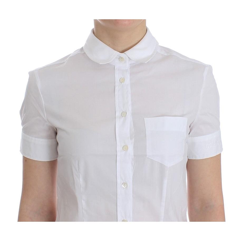 White Cotton Shirt Top - coffeewithmee2