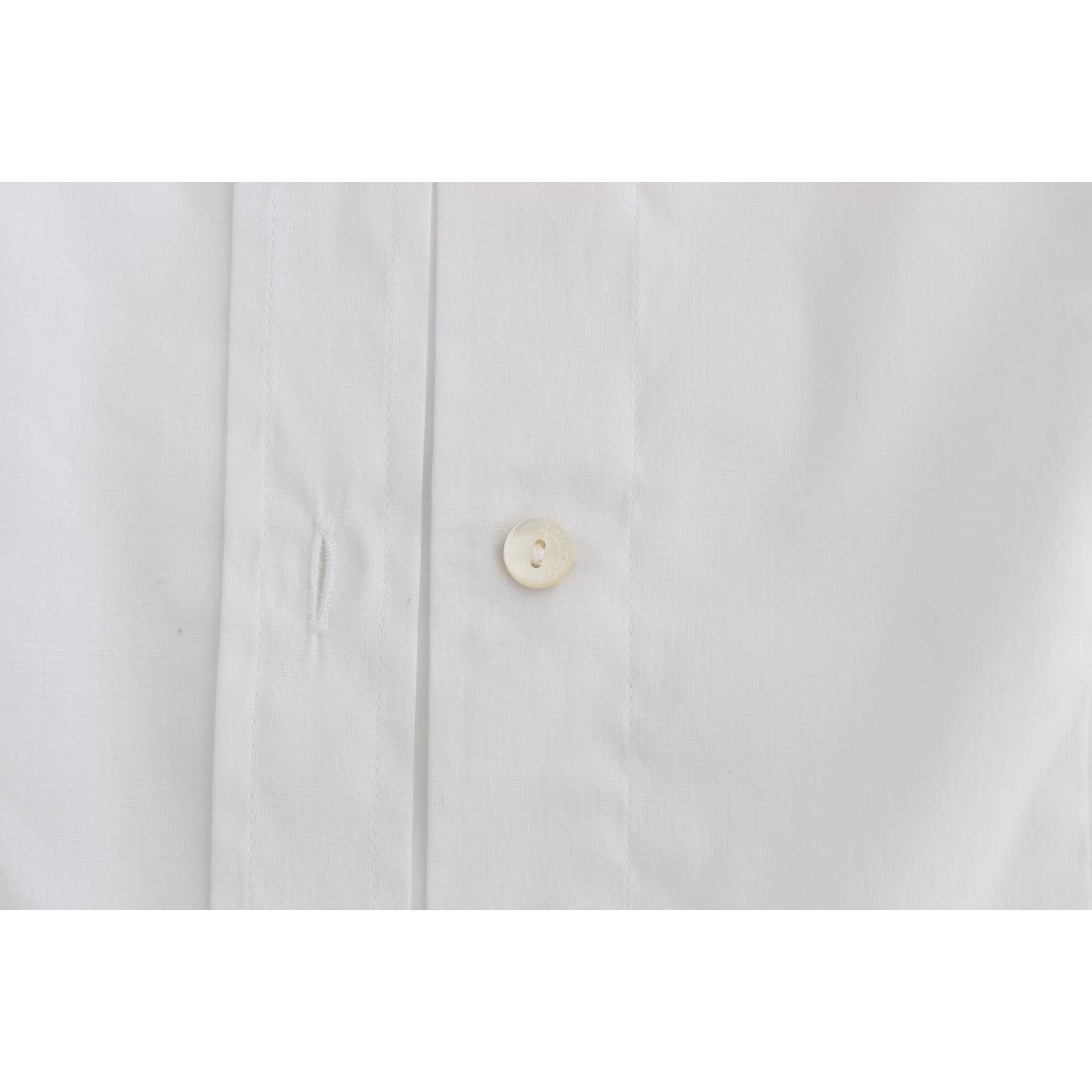 White Cotton Shirt Top - coffeewithmee2