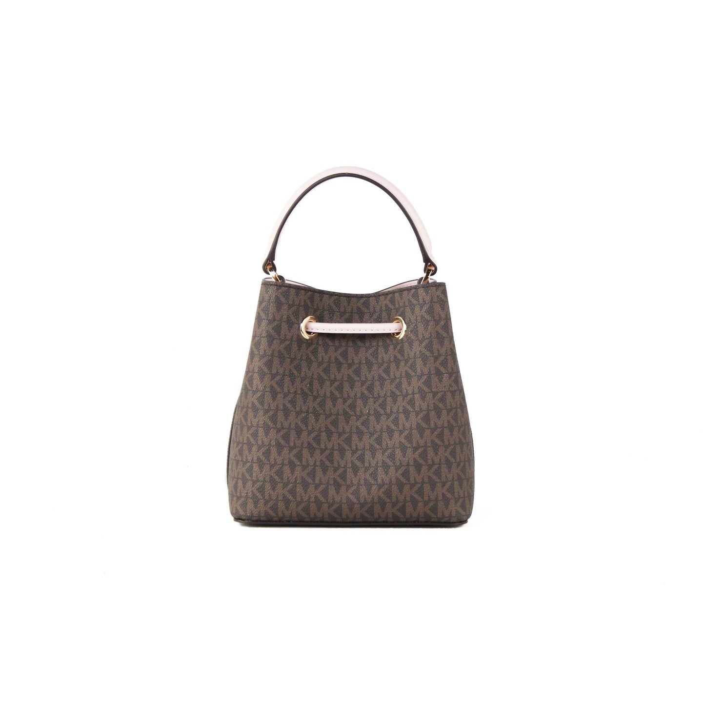 Suri Small Leather Bucket Crossbody Drawstring Hobo Handbag - coffeewithmee2