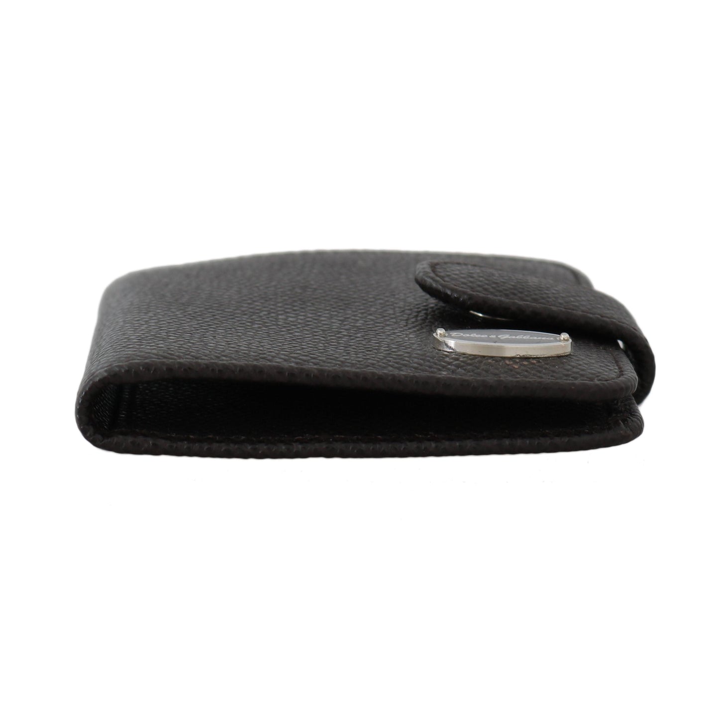 Brown Dauphine Leather Condom Case Holder - coffeewithmee2