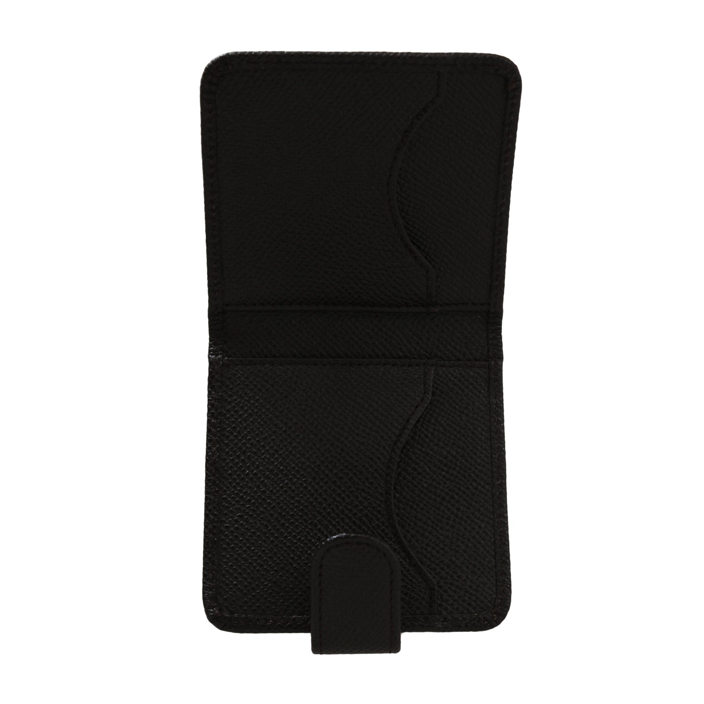 Brown Dauphine Leather Condom Case Holder - coffeewithmee2