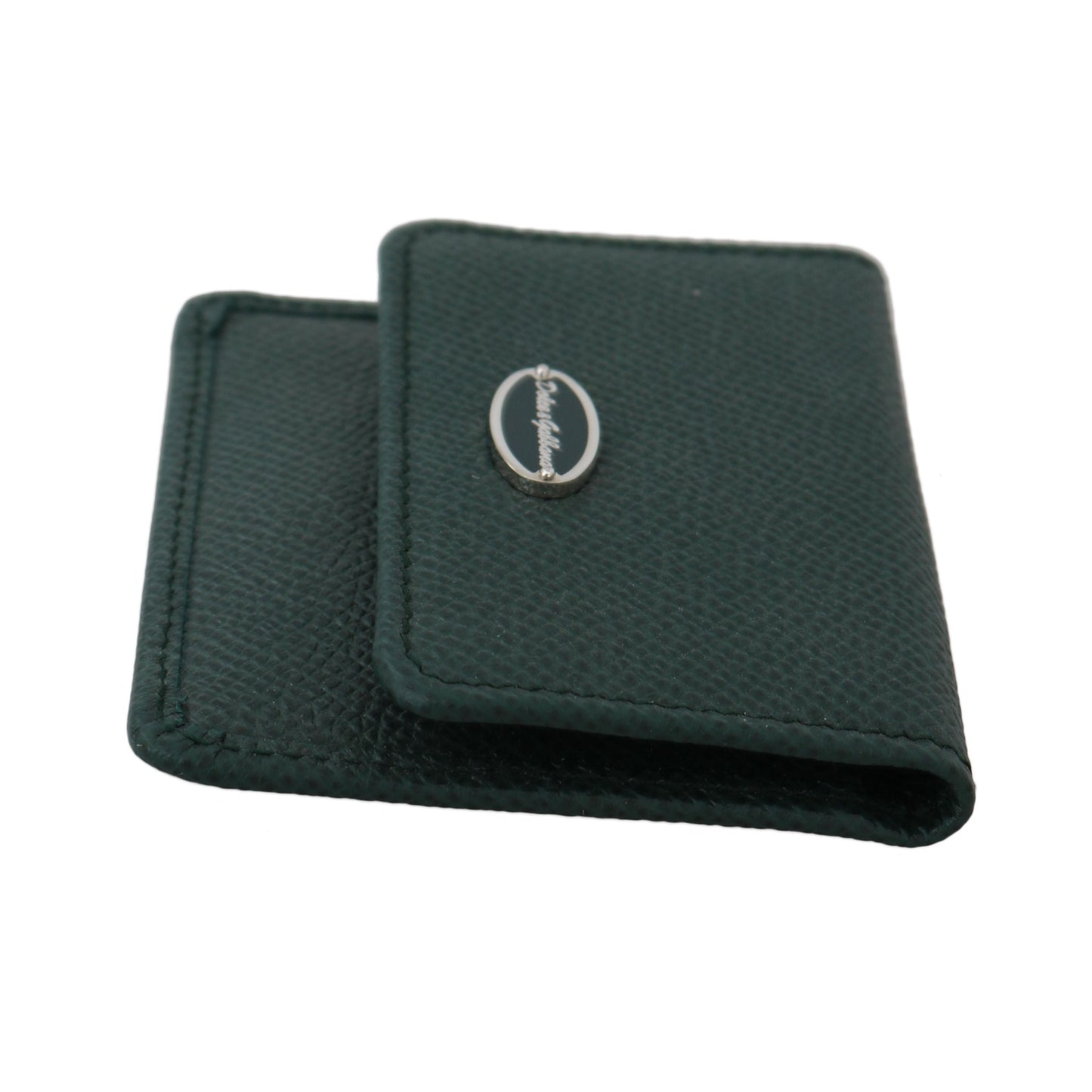 Green Dauphine Leather Condom Case Holder - coffeewithmee2