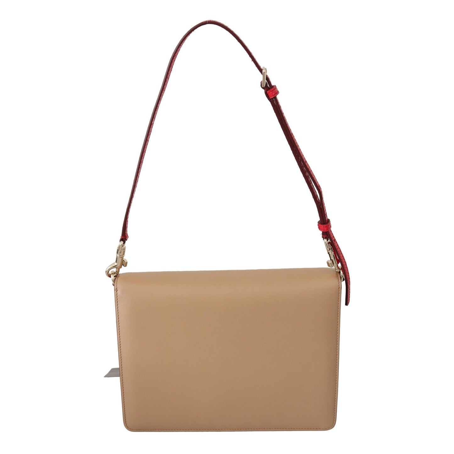 Purple Beige Red Leather Crossbody Purse Bag - coffeewithmee2