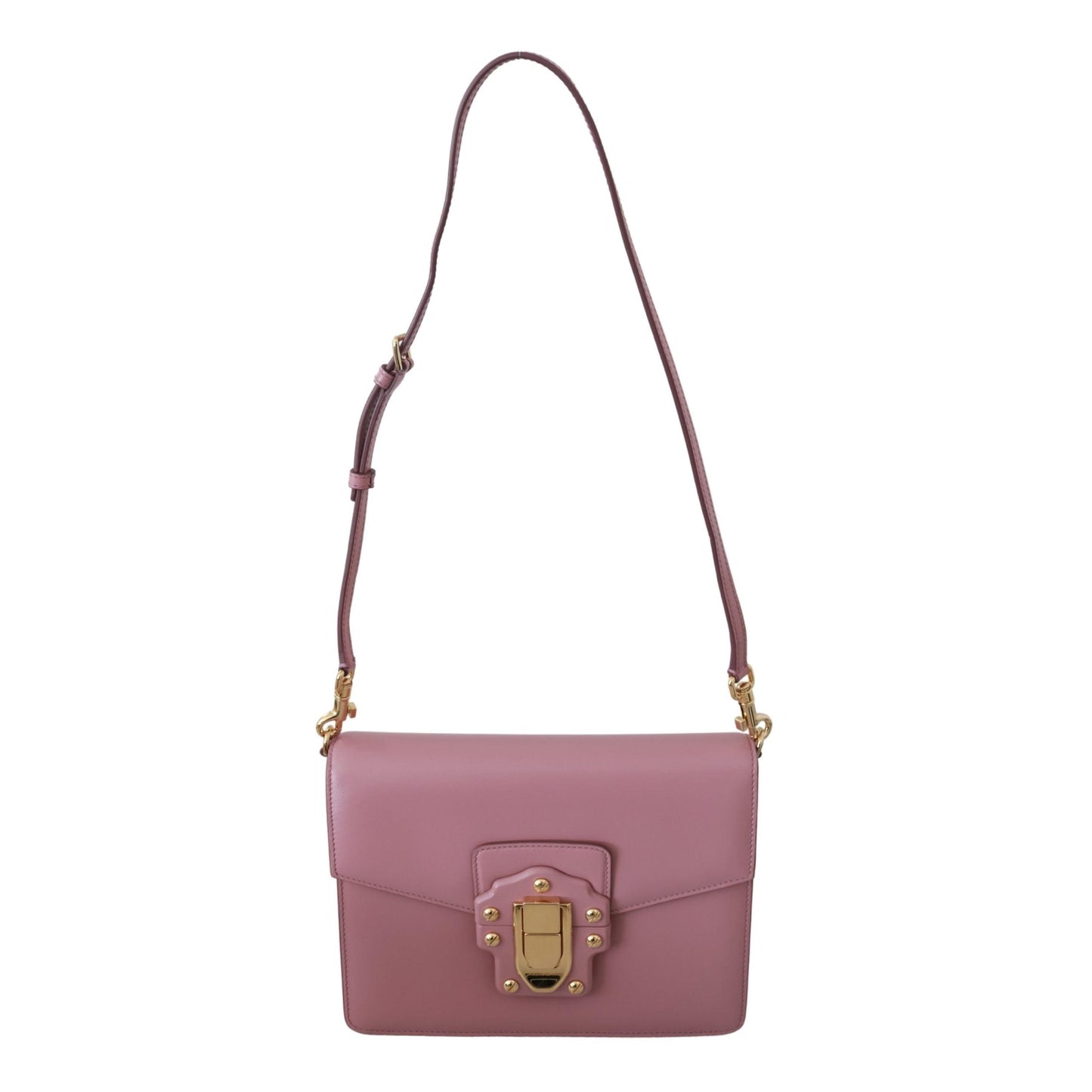 Pink Leather LUCIA Shoulder Messenger Hand Purse - coffeewithmee2