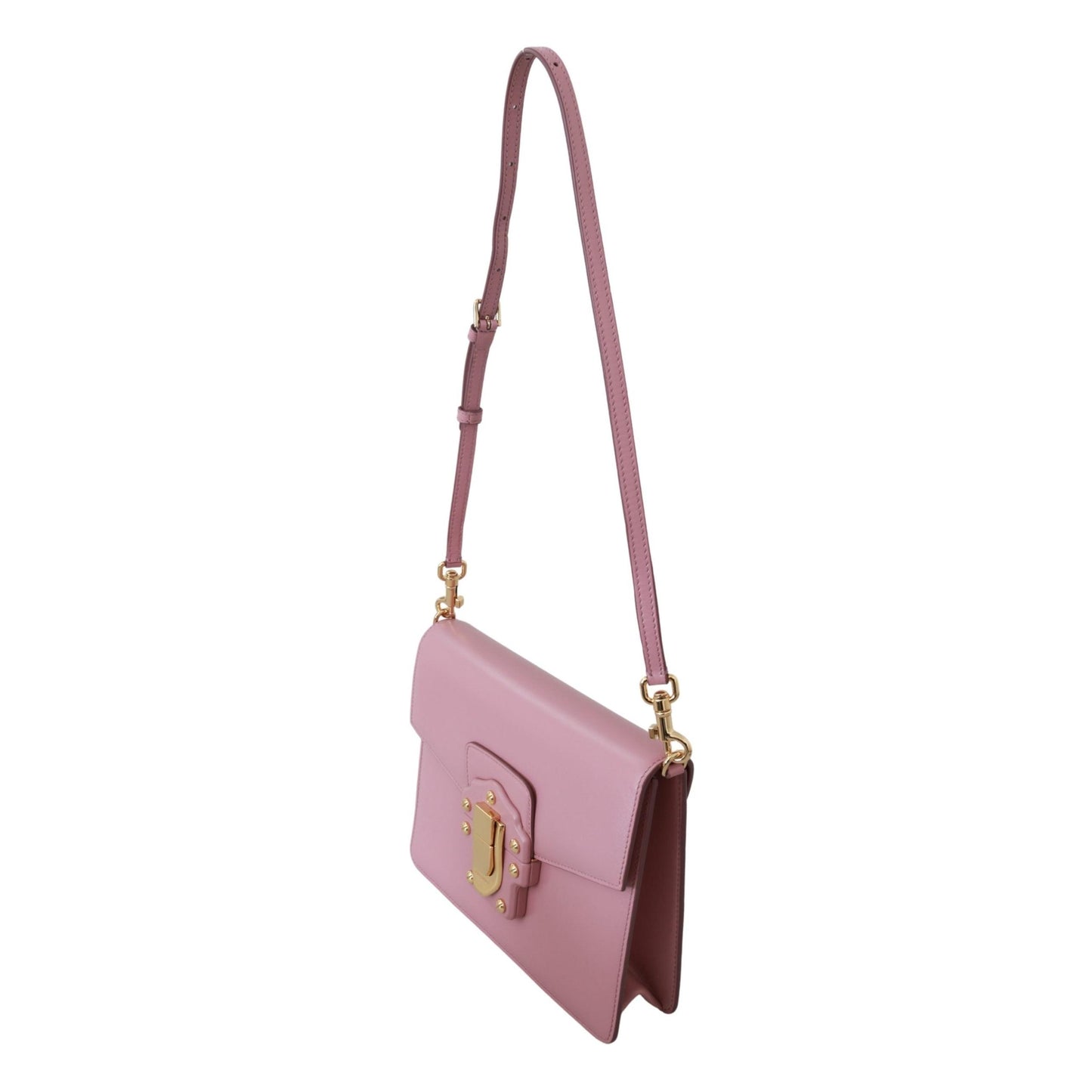 Pink Leather LUCIA Shoulder Messenger Hand Purse - coffeewithmee2
