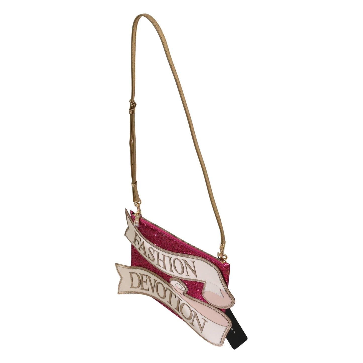 Pink Glittered Fashion Devotion Sling CLEO Purse - coffeewithmee2