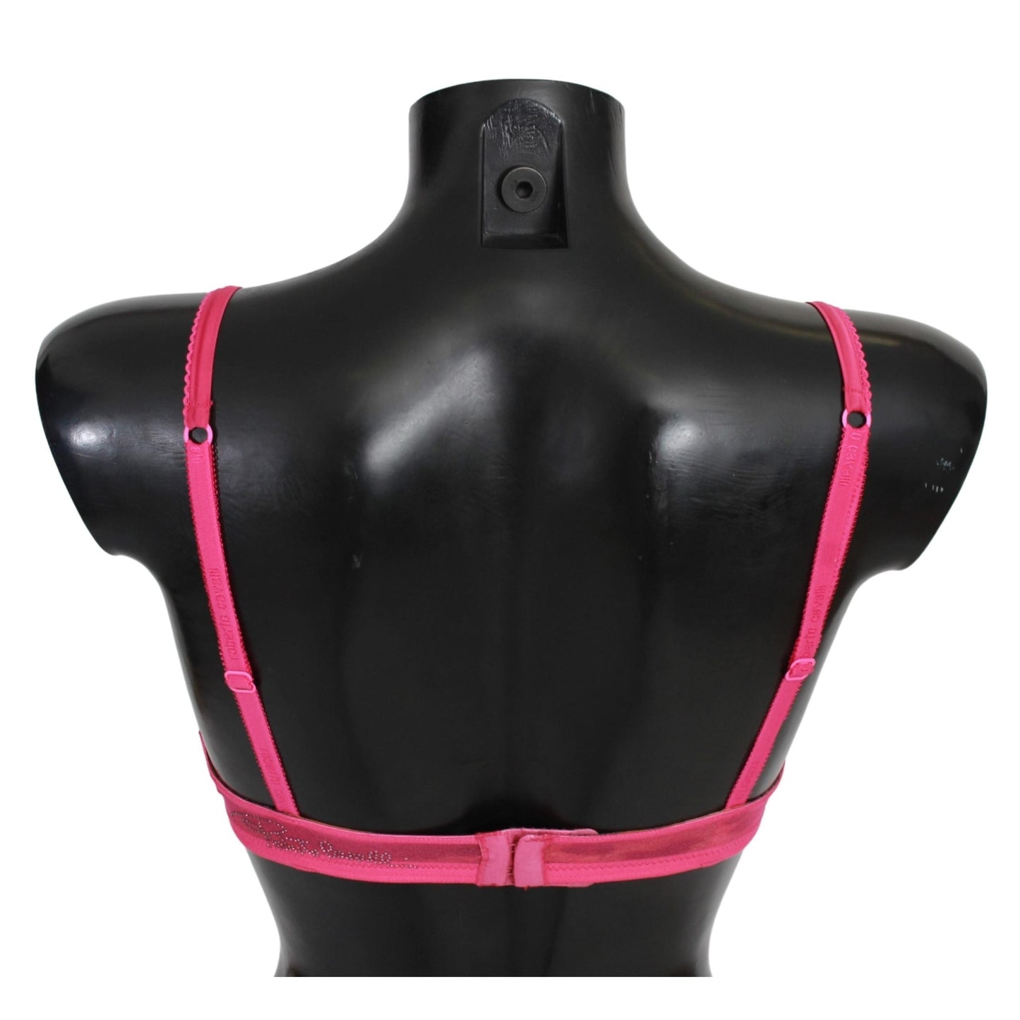 Pink Leopard Nylon Push Up Bra Underwear