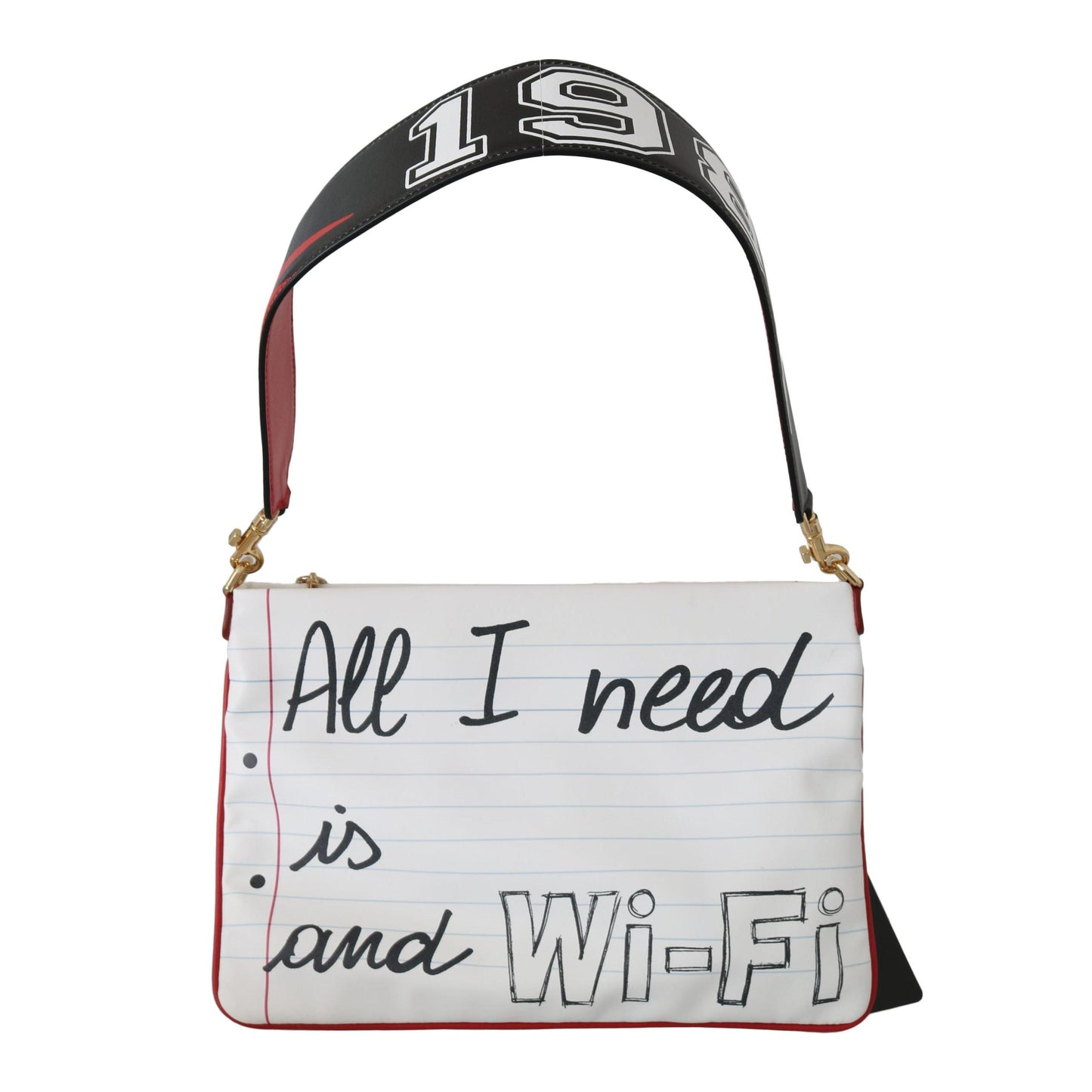 White Crown Queen Print Shoulder Hand CLEO Purse - coffeewithmee2