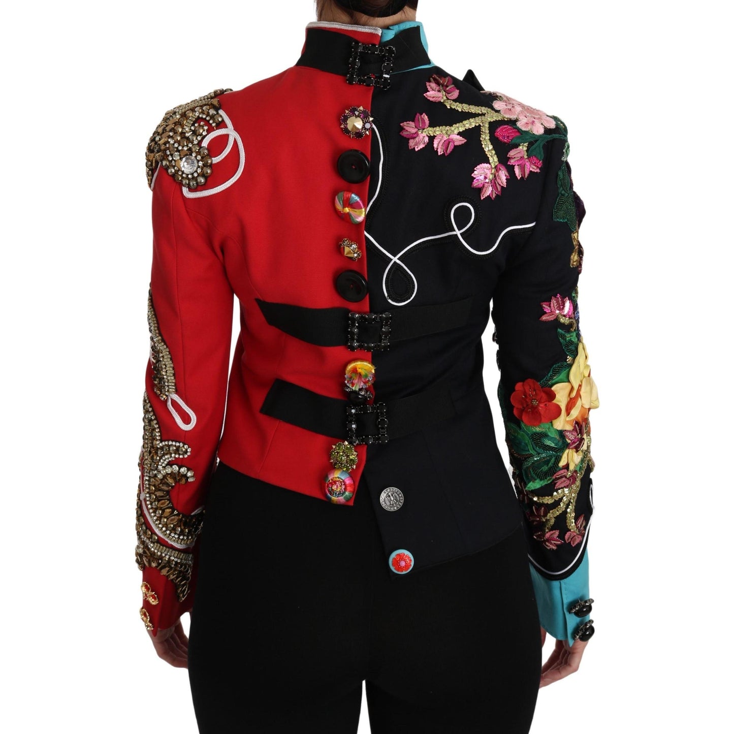 Coat Crystal Floral Baroque Sicily Jacket