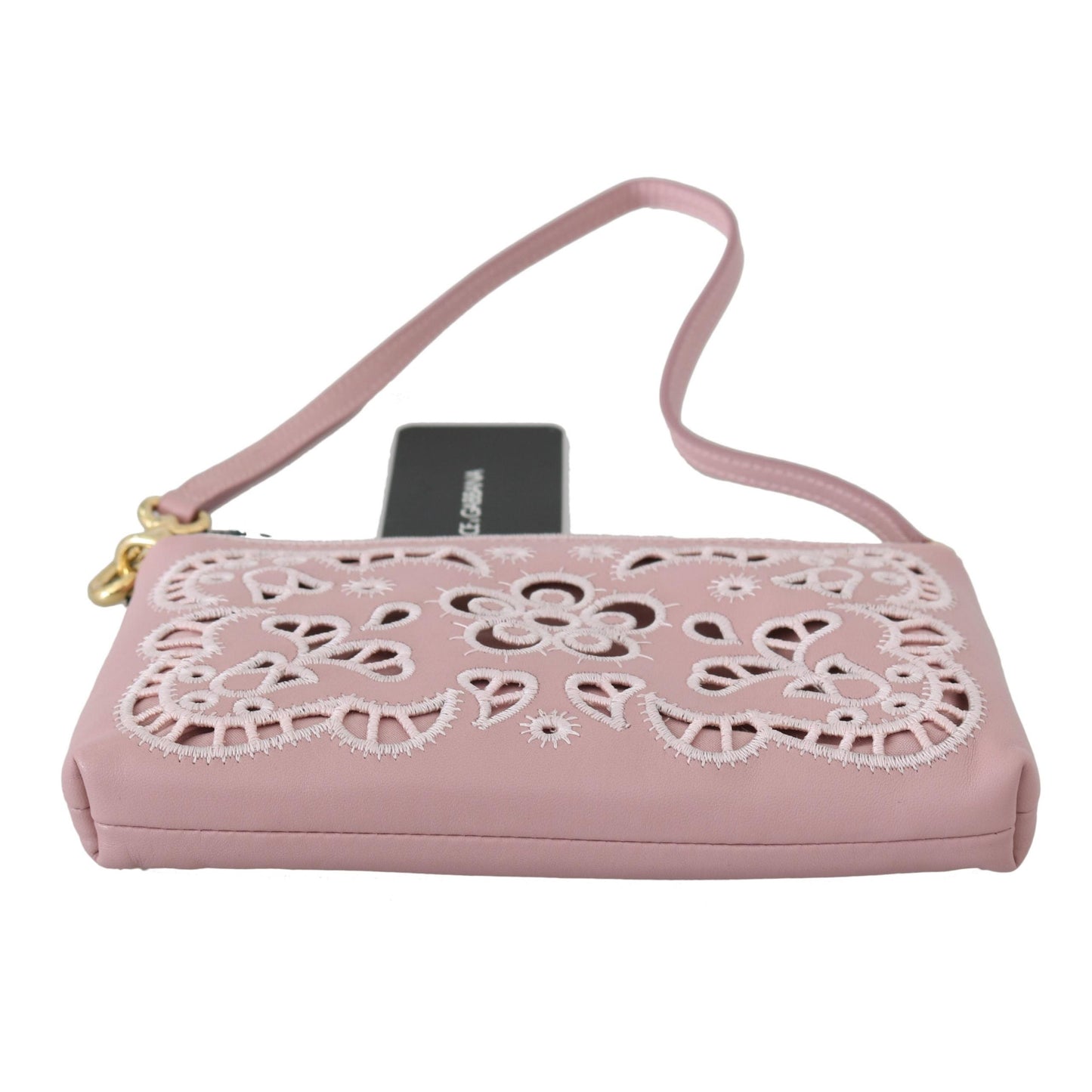 Pink Cutout Shoulder Mini Cross Body Leather Purse - coffeewithmee2